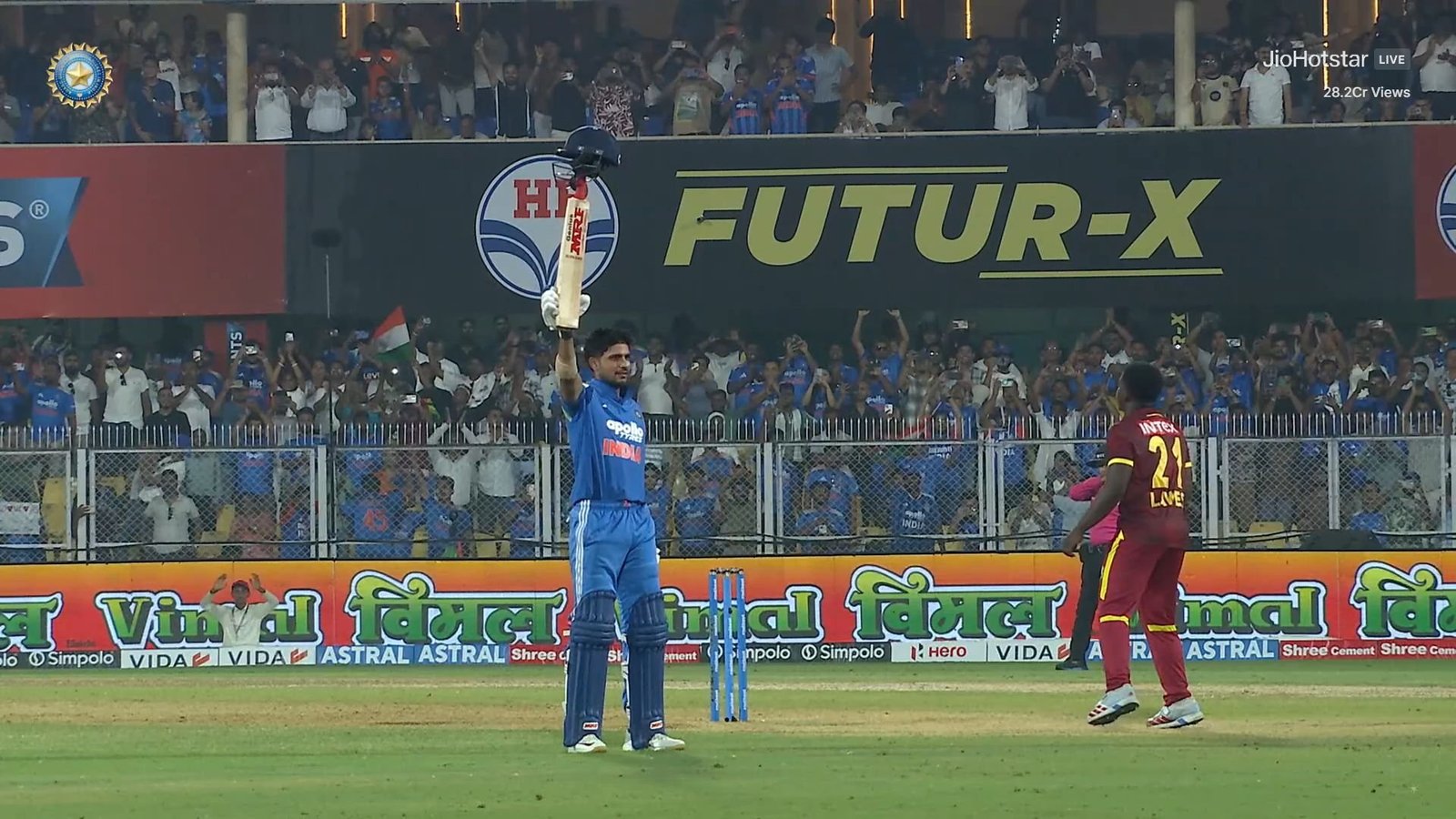 शुभमन गिल fastest double century vs westindies in odi cricket history 